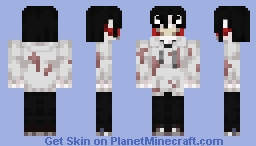 Jeff The Killer / jeffrey woods Minecraft Skin