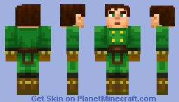 Male Jesse in Magnus' Armor | Minecraft Story Mode (Updated textures) Minecraft Skin