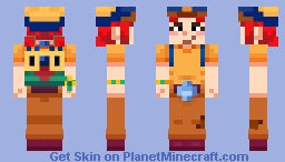 Jessie - Brawl Stars Minecraft Skin