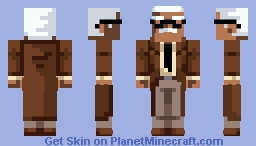 Commissioner James Gordon | Batman: The Animated Series Minecraft Skin
