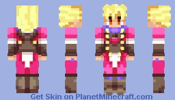Dio Brando Minecraft Skin
