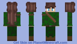 Jungle Sniper Minecraft Skin