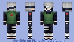 Kakashi Hatake | Naruto Minecraft Skin