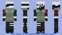 • Kakashi Hatake | Konohagakure: Jōnin Sensei | Boruto: Naruto Next Generations | Original | Vers. #02 Minecraft Skin