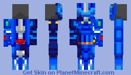 Kamen Rider Blades Fantastic Lion 仮面ライダーブレイズ ファンタスティックライオン Minecraft Skin