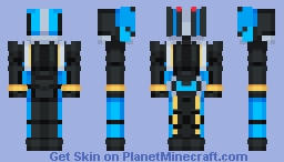 Kamen Rider Diend Minecraft Skin