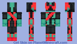 Kamen Rider Zeztz Minecraft Skin