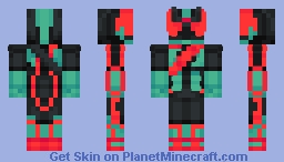 Kamen Rider Zeztz Physicam Impact Minecraft Skin