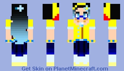 Kim's Main Outfit (top Ponytail) Minecraft Skin