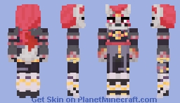 Kimiko Five-Tails (1 tail) - Fortnite Minecraft Skin