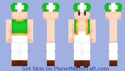 Kinopio-Kun - Nintendo's LINE Mascot Minecraft Skin