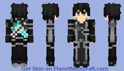 Kirito Minecraft Skin