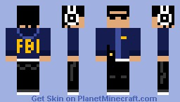 Modern FBI Minecraft Skin
