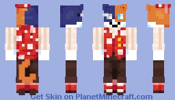 KubaBabilon - Red Team DBT 14 Minecraft Skin