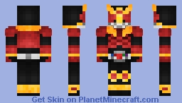 Kamen Rider Kuuga Mighty Form 仮面ライダークウガ Minecraft Skin