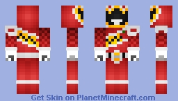 kyoryu red Minecraft Skin
