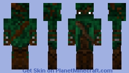 [OC-2016] Woodlands Scout Camo: Leaves Minecraft Skin
