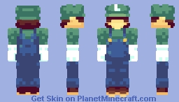 Luigi Minecraft Skin