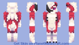 Lycanroc (Midnight Form) (Pokemon) Minecraft Skin