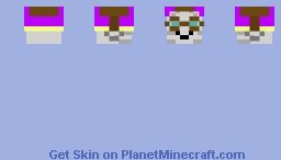 Mini Happy Ghast (Magenta) Minecraft Skin