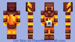 GumDropolotl | Magma version (Hive Styled) Minecraft Skin