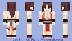 Mai Shiranui [Fatal Fury] [King of Fighters] Minecraft Skin