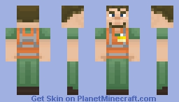 SCP Maintenance Worker Minecraft Skin