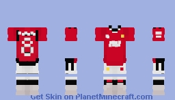 Manchester United FC || Home Kit 2023/24 Minecraft Skin