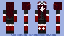 Mara the zombie nurse Minecraft Skin