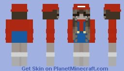 Mario Minecraft Skin