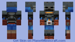 Wargen with wither armor | Minecraft dungeons Minecraft Skin