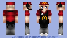 PapaPlatte - McDonalds Minecraft Skin