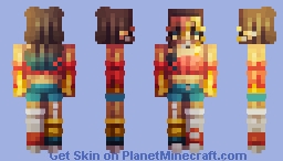 Firecracker Minecraft Skin
