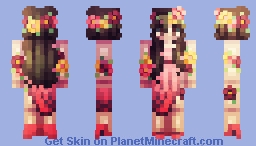 Hibiscus Minecraft Skin