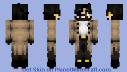 Pirate in Detective's Coat ~ Commission Minecraft Skin