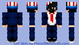 Mr. America Minecraft Skin