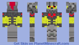Medieval: yellow creeper Minecraft Skin