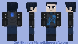 Meursault W Corp. L2 Cleanup Agent [Limbus Company] Minecraft Skin