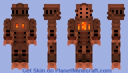 Steampunk mech Minecraft Skin