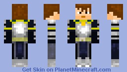 Monster Hunter Tri - Steel armor male Minecraft Skin