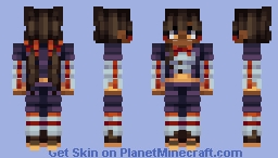 DarkEyebrows - MCC Violet Vampires Minecraft Skin