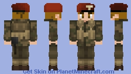 MickTheBrit soldier skin Minecraft Skin