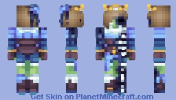 Midmysticx - LifeSteal BlockWars Minecraft Skin