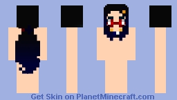 Mik's Ponytail Skin (Base, +1.8) Minecraft Skin