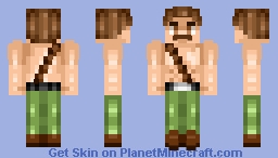 Mike Haggar Minecraft Skin