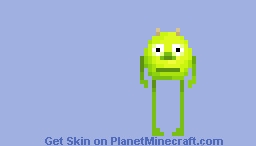 Mike wazowski Minecraft Skin