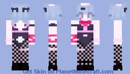 Hatsune Miku Rabbit Hole Minecraft Skin