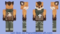 Andrew the Foxscout Minecraft Skin