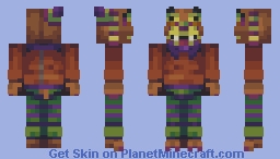 FNaF: SOTM / Secret of the mimic - Birthday Puppy Minecraft Skin