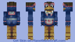 FNaF: SOTM / Secret of the mimic - Penguin mascot Minecraft Skin